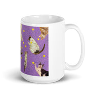 White glossy mug • Cats and Balls! • Panorama • underVIEW