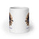 White glossy mug • Cats Make Life Whole!