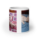 White glossy mug • The New Puppy • 2 Views