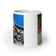 White glossy mug • Sadie on the Move!