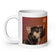 White glossy mug • Frenchie • Bubbles Capture • 2 Views