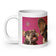 White glossy mug • Frenchie • Bubbles!