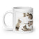 White glossy mug • Under Kittens!