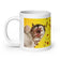 White glossy mug • Feed Me!