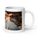 White glossy mug • Cats and Dogs Can Get Along!