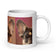 White glossy mug • Frenchie • Portrait • Panorama