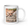 White glossy mug • Home is Where the Cat Is • 2 Views