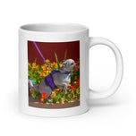 White glossy mug • The Leash • 2 Views