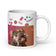 White glossy mug • Henry • Play – Nap – Repeat!